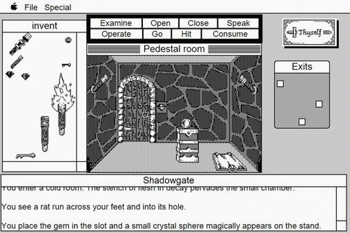 Игра Shadowgate: MacVenture Series, скриншот