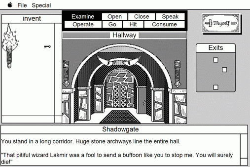 Игра Shadowgate: MacVenture Series, скриншот
