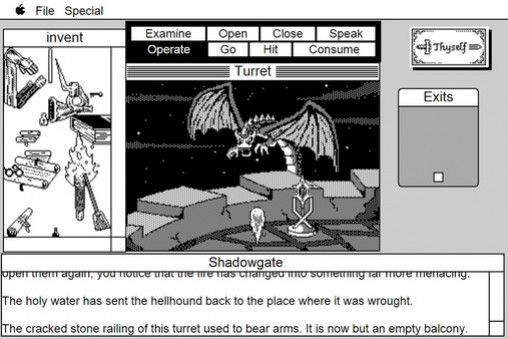Игра Shadowgate: MacVenture Series, скриншот