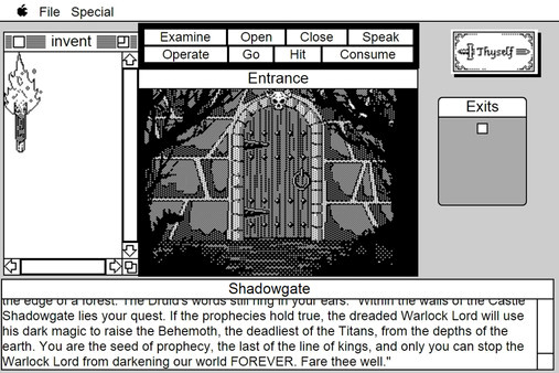 Игра Shadowgate: MacVenture Series, скриншот