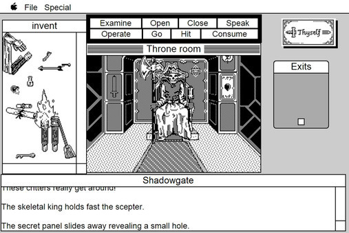 Игра Shadowgate: MacVenture Series, скриншот