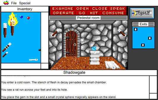 Игра Shadowgate: MacVenture Series, скриншот