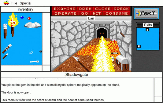 Игра Shadowgate: MacVenture Series, скриншот