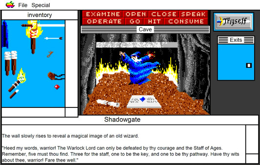 Игра Shadowgate: MacVenture Series, скриншот