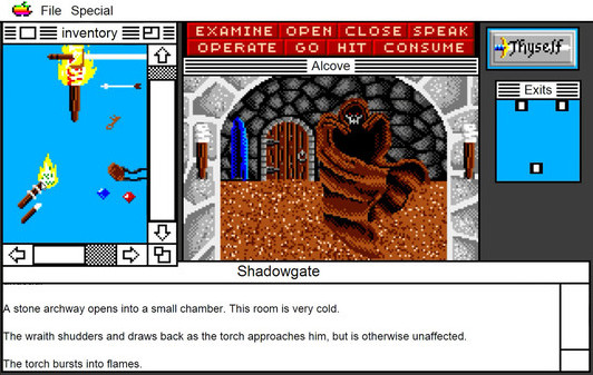 Игра Shadowgate: MacVenture Series, скриншот