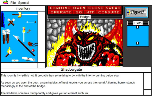 Игра Shadowgate: MacVenture Series, скриншот