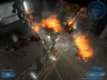 Игра Shadowgrounds, скриншот