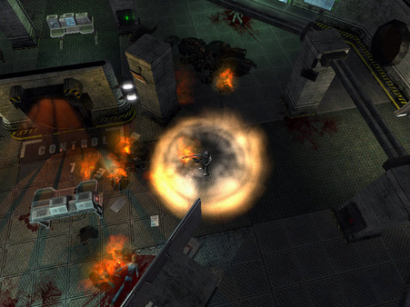Игра Shadowgrounds Survivor, скриншот