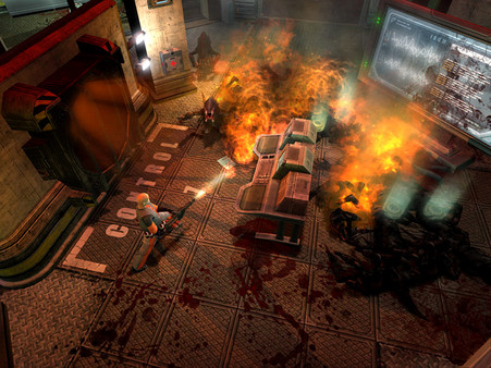 Игра Shadowgrounds Survivor, скриншот