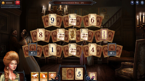 Игра Shadowhand Solitaire, скриншот
