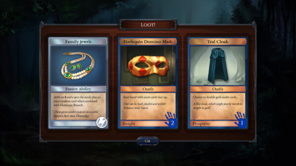 Игра Shadowhand Solitaire, скриншот