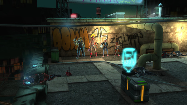 Игра Shadowrun Chronicles - Boston Lockdown, скриншот