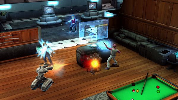 Игра Shadowrun Chronicles - Boston Lockdown, скриншот