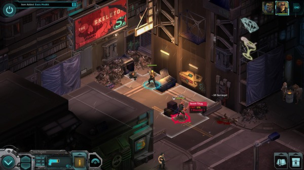 Игра Shadowrun Returns, скриншот
