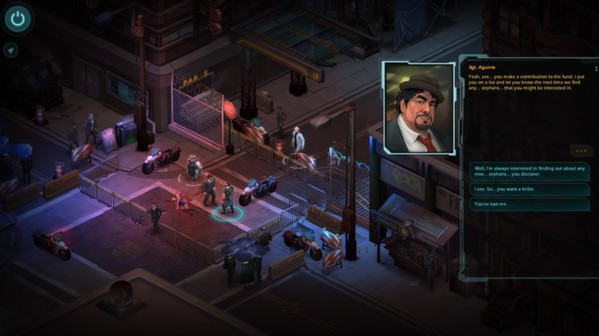 Игра Shadowrun Returns, скриншот