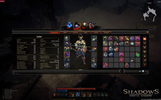 Игра Shadows: Heretic Kingdoms, скриншот