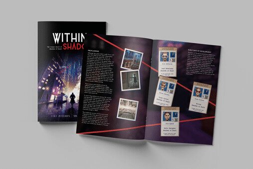 Игра Shadows of Doubt - Digital Artbook, скриншот