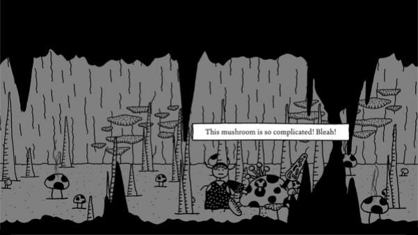 Игра Shadows Over Loathing, скриншот