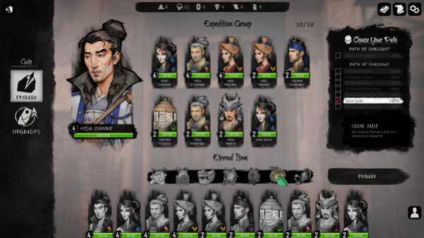 Игра Shadowveil: Legend of The Five Rings, скриншот
