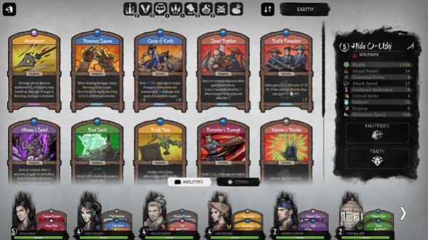 Игра Shadowveil: Legend of The Five Rings, скриншот