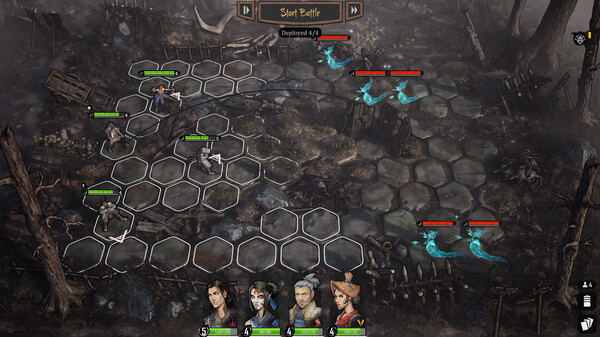 Игра Shadowveil: Legend of The Five Rings, скриншот