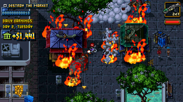 Игра Shakedown: Hawaii, скриншот