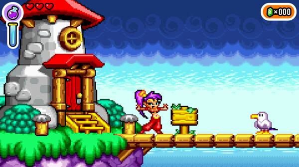 Игра Shantae Advance: Risky Revolution, скриншот