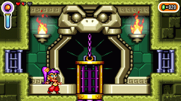 Игра Shantae Advance: Risky Revolution, скриншот