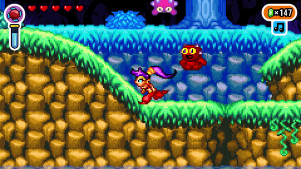 Игра Shantae Advance: Risky Revolution, скриншот