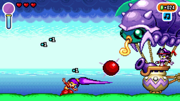 Игра Shantae Advance: Risky Revolution, скриншот
