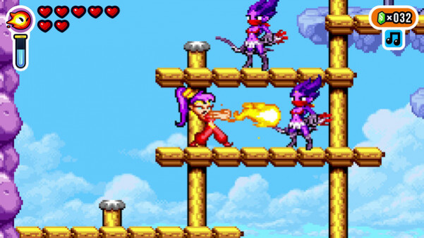 Игра Shantae Advance: Risky Revolution, скриншот