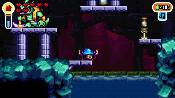 Игра Shantae Advance: Risky Revolution, скриншот