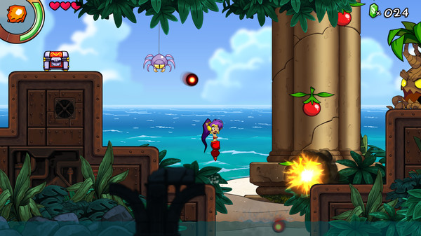 Игра Shantae and the Seven Sirens, скриншот
