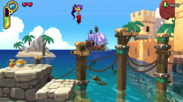 Игра Shantae: Half-Genie Hero, скриншот