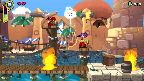 Игра Shantae: Half-Genie Hero, скриншот