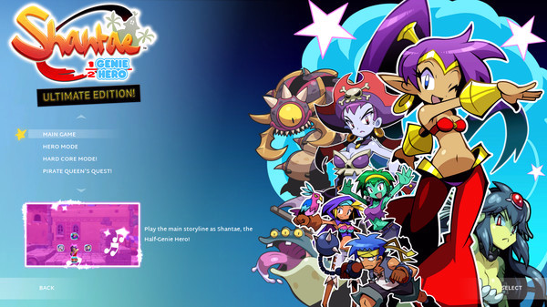 Игра Shantae: Half-Genie Hero Ultimate Edition, скриншот