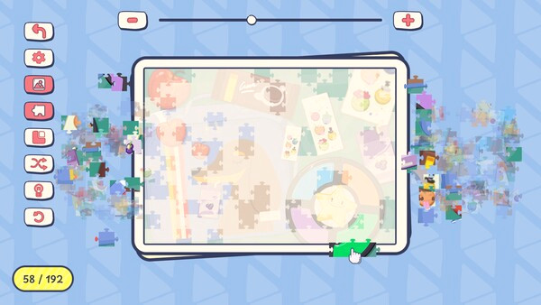 Игра Shapes of Memory: Jigsaw Puzzle, скриншот