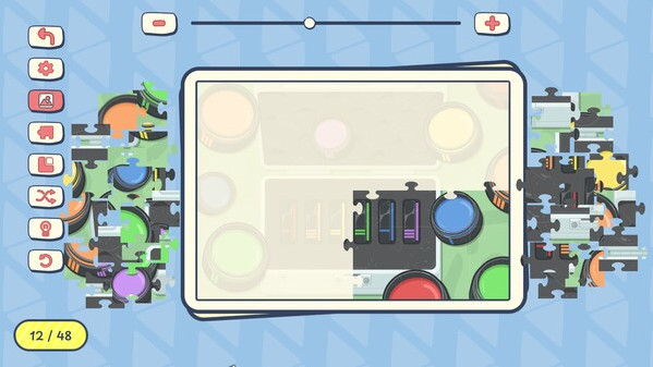 Игра Shapes of Memory: Jigsaw Puzzle, скриншот
