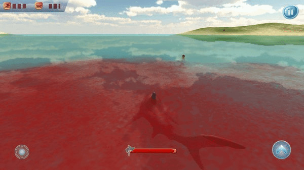 Игра Shark Assault Simulator, скриншот