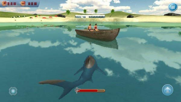 Игра Shark Assault Simulator, скриншот