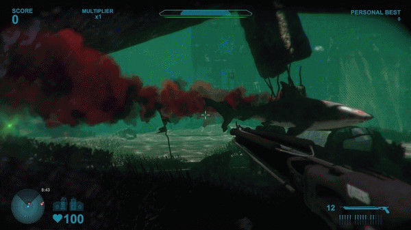 Игра Shark Attack Deathmatch 2, скриншот