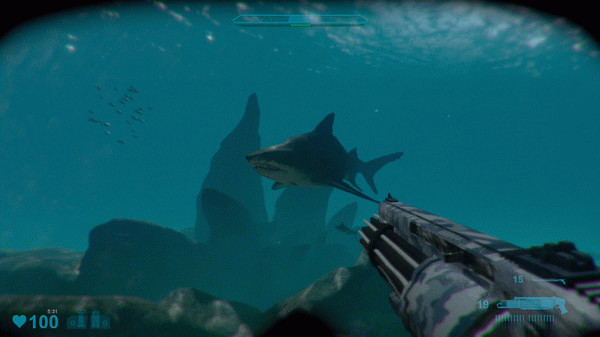 Игра Shark Attack Deathmatch 2, скриншот