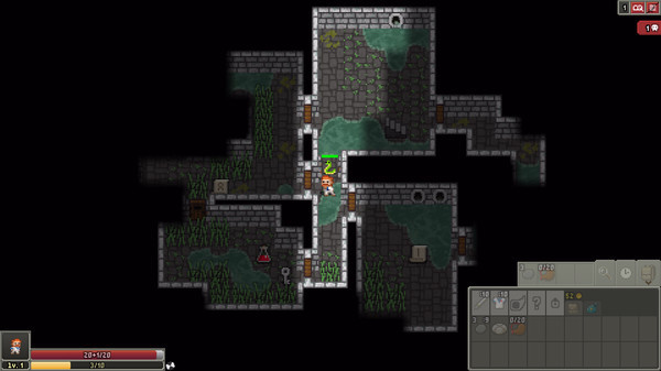 Игра Shattered Pixel Dungeon, скриншот
