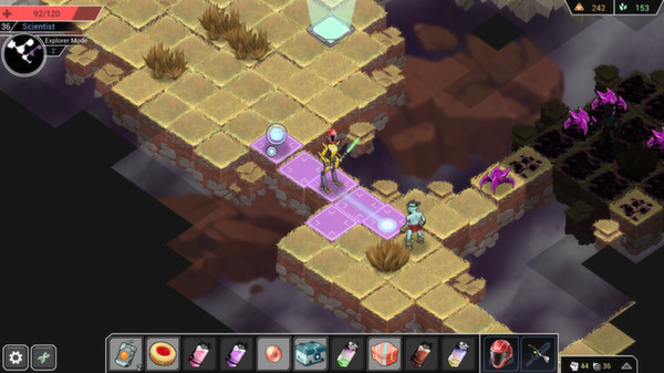 Игра Shattered Planet, скриншот
