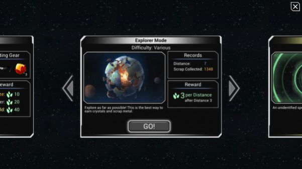 Игра Shattered Planet, скриншот