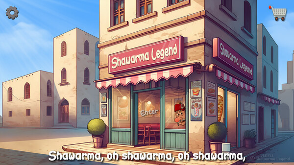 Игра Shawarma Legend, скриншот