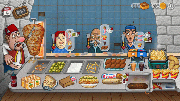 Игра Shawarma Legend, скриншот