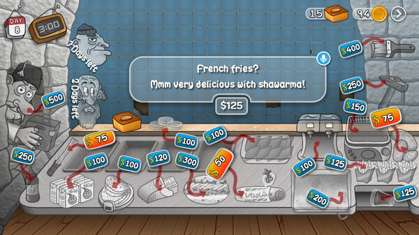 Игра Shawarma Legend, скриншот