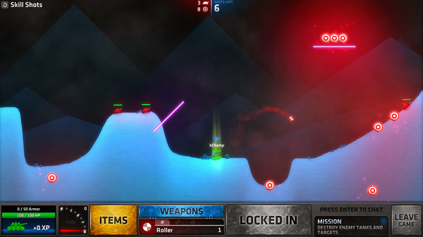 Игра ShellShock Live, скриншот