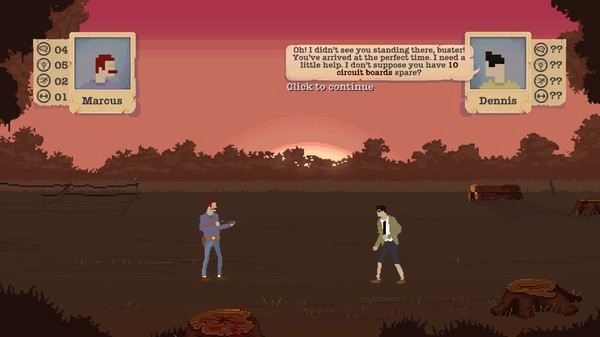 Игра Sheltered, скриншот